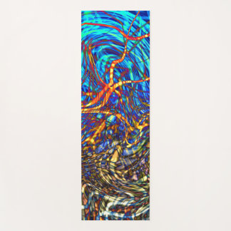 Abstract Glas in lood - Yoga Mat