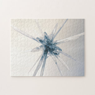 Abstract glas legpuzzel