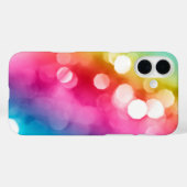 Abstract Glow iPhone 16 Plus Hoesje (Achterkant (horizontaal))