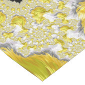 Abstract Gold Fractal Korte Tafelloper (Hoek)