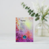 ABSTRACT GOLD MAGIC SWIRLS MONOGRAM GEM VISITEKAARTJE (Staand voorkant)