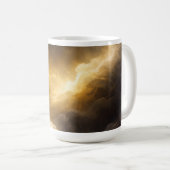 Abstract Golden Nebula Mug (Devant droit)