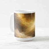 Abstract Golden Nebula Mug (Devant gauche)