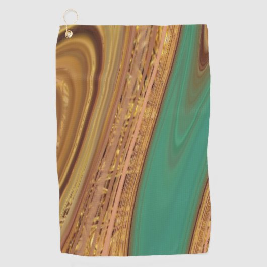 abstract. golfhanddoek (Voorkant)