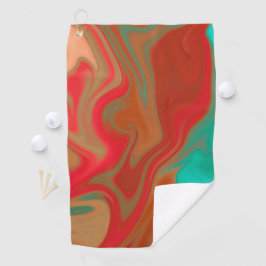 abstract. golfhanddoek