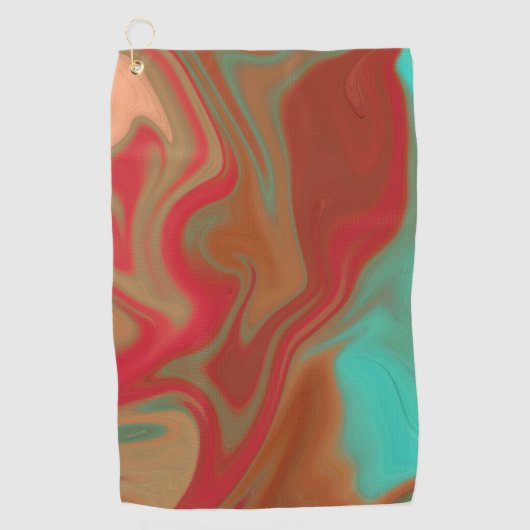 abstract. golfhanddoek (Voorkant)