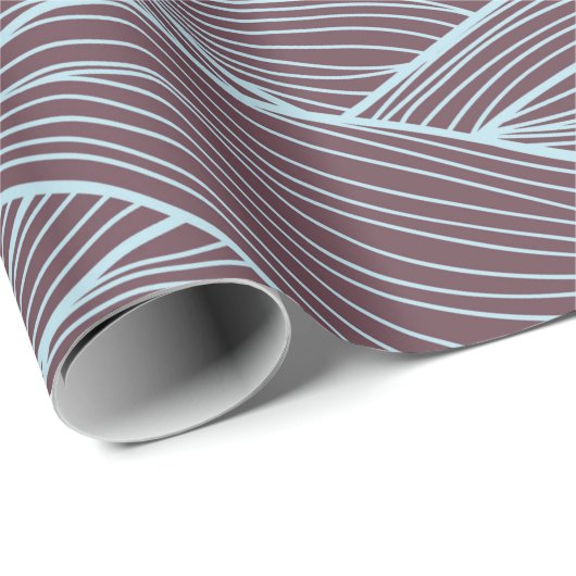 Abstract golfpatroon cadeaupapier (Rol Hoek)