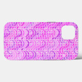 Abstract golfpatroon - violet, lavender, orchidee Case-Mate iPhone case (Achterkant (horizontaal))
