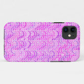 Abstract golfpatroon - violet, lavender, orchidee Case-Mate iPhone case (Achterkant (horizontaal))