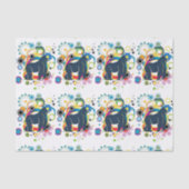 Abstract Gorilla-weefselpapier Tissuepapier (Voorkant)