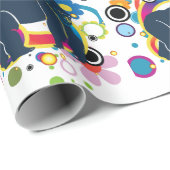 Abstract Gorilla Wrapping Paper Cadeaupapier (Rol Hoek)