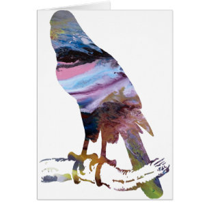 Abstract Goshawk silhouette.