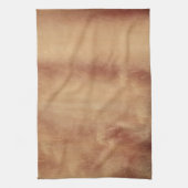 Abstract goud- en rustkunst theedoek (Verticaal)