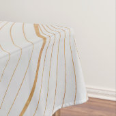 Abstract gouden bladeren kunstwerk | Tafelkleed (Voorbeeld)