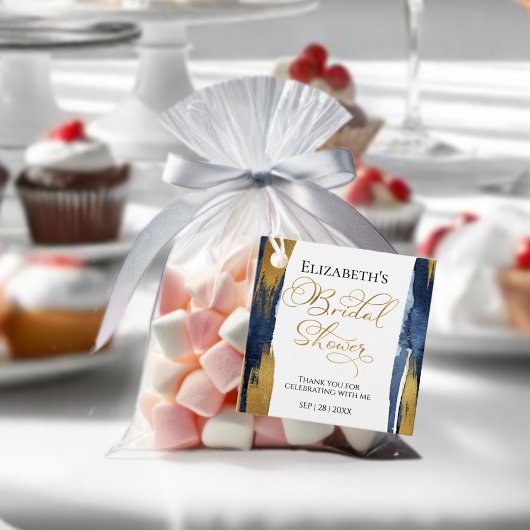 Abstract Gouden Bruiloft Dank Je Bedankjes Labels