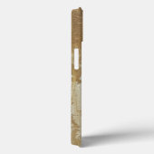 Abstract gouden schilderen met zilverspeckers Case-Mate iPhone case (Achterkant / Rechts)