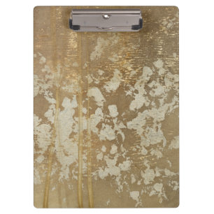 Abstract gouden schilderen met zilverspeckers klembord