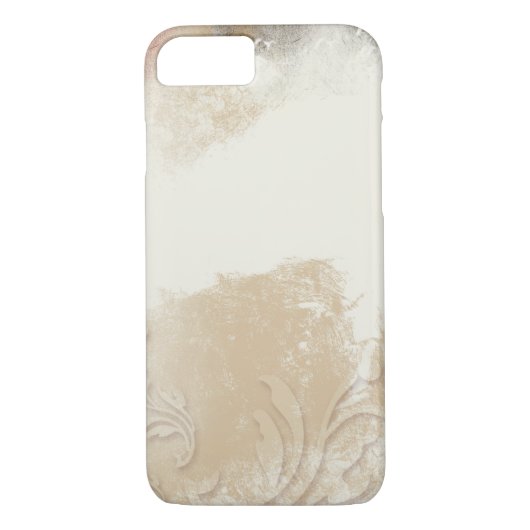 Abstract goudgrijs Case-Mate iPhone case (Achterkant)