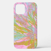 Abstract goudvlinder roze violet Case-Mate iPhone case (Achterkant)