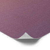 Abstract Gradiënt Aura Wand Kunst Poster (Hoek)