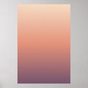 Abstract Gradiënt Aura Wand Kunst Poster