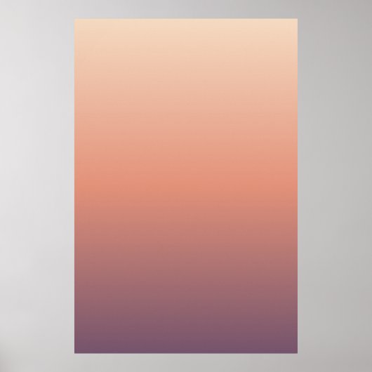Abstract Gradiënt Aura Wand Kunst Poster (Voorkant)