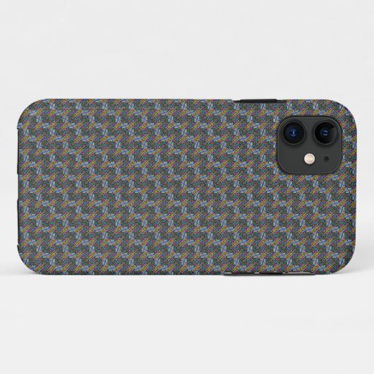 Abstract graffiti-patroon Case-Mate iPhone case (Achterkant (horizontaal))