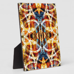 Abstract graffiti-patroon fotoplaat