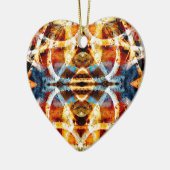 Abstract graffiti-patroon keramisch ornament (Links)