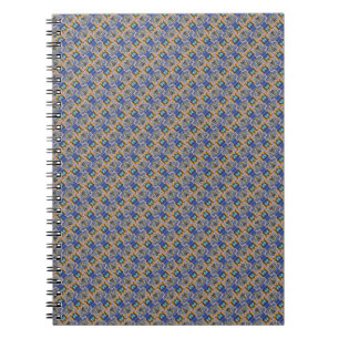 Abstract graffiti-patroon notitieboek