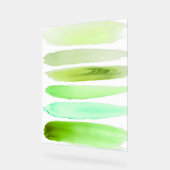 Abstract Green Brush Art – Fresh Minimal Decor (Angle)