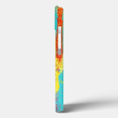 Abstract Green Colorful Case (Achterkant / Links)