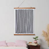 Abstract Grijs Geometrisch Patroon Wandkleed  (Slaapkamer)