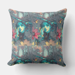 Abstract grillig kunst design Sierkussen