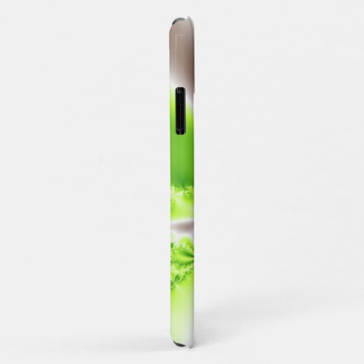 Abstract Groen gradiëntfractal met naam Case-Mate iPhone Case (Achterkant/rechts)
