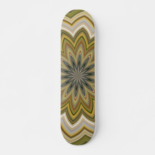 Abstract groen skateboard
