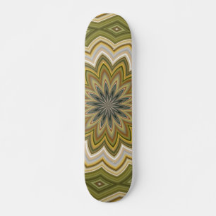 Abstract groen skateboard