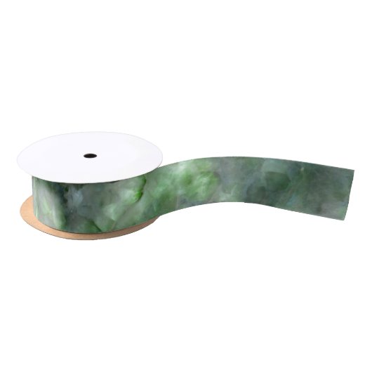 Abstract groen vizierkleurig granietpatroon met kw lint (Spoel)