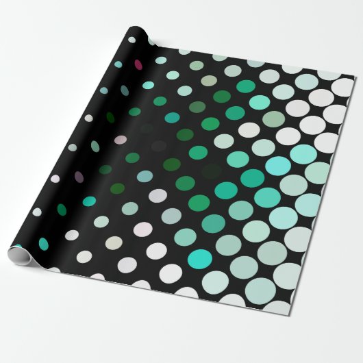 Abstract halftone background pattern. Geometric Cadeaupapier (Uitgerold)