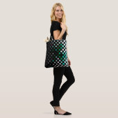Abstract halftone background pattern. Geometric Draagtas (Op model)
