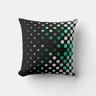 Abstract halftone background pattern. Geometric Kussen