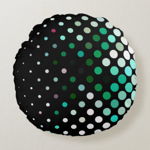 Abstract halftone background pattern. Geometric Rond Kussen