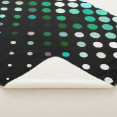 Abstract halftone background pattern. Geometric Sherpa Deken (3/4)