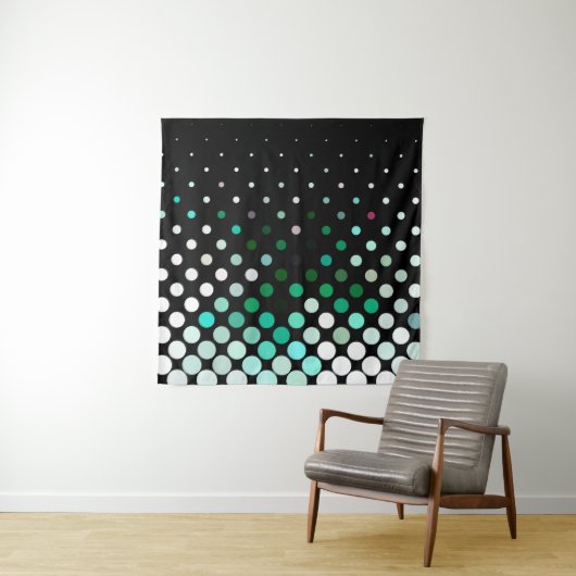 Abstract halftone background pattern. Geometric Wandkleed (In Situ (horizontaal))