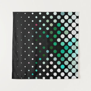 Abstract halftone background pattern. Geometric Wandkleed