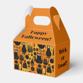 Abstract Halloween Bedankdoosjes (Achterkant)
