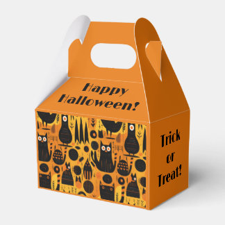 Abstract Halloween Bedankdoosjes