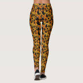 Abstract Halloween Leggings (Achterkant)