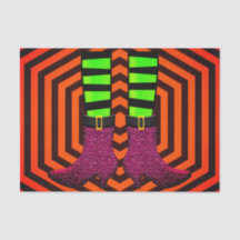 Abstract Halloween-weefselpapier