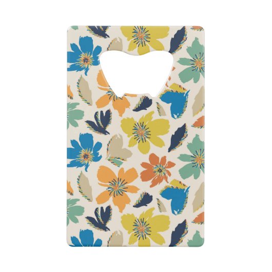 Abstract Hand-Drawn Boho Floral Pattern (Devant)